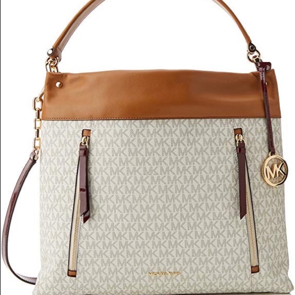 NWT Michael Kors Lex Large Convertible Hobo